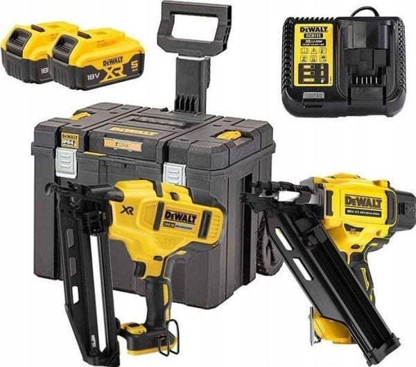Dewalt sähkötyökalusarja DEWALT.COMBO KIT 18V DCK246P2 (DCN930 + DCN660) 2x5.0Ah TSTAK