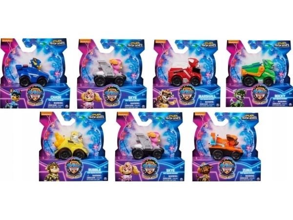 Paw Patrol Movie 2: Minifigur med kjøretøy 6067086 Spin Master mix pris for 1 stk