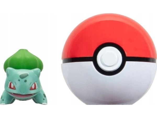 Pokémon Clip N Go Bulbasaur with Poke Ball