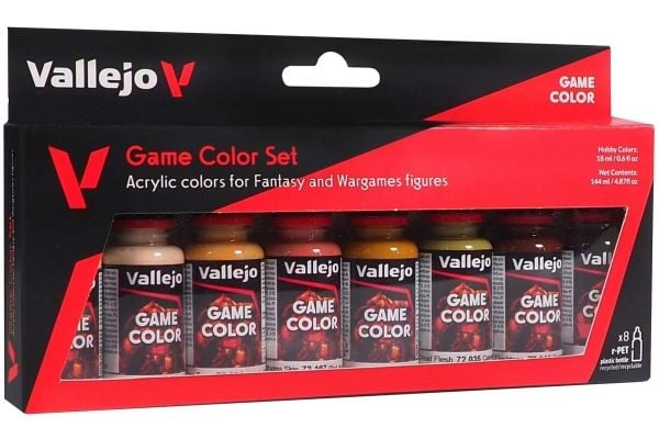 Vallejo Game Color set Skin Tone 72.187 (8 x 18 ml)