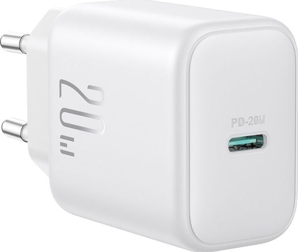 Joyroom lader Joyroom JR-TCF20 nettverkslader USB-C PD 20W - hvit
