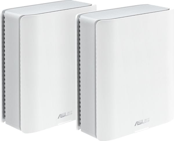 ASUS ZenWiFi BT8 - Wi-Fi-system - (ruter) - inntil 3000 kvadratfot - maske 2.5GbE, 5GbE, 10GbE Multibånd