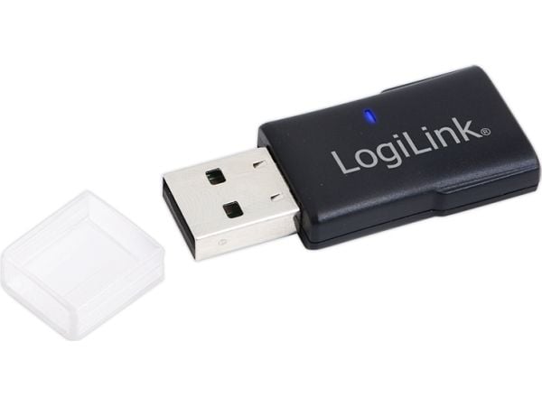 LogiLink WLAN WL0086A, Langaton, USB, WLAN, 300 Mbit/s, Musta