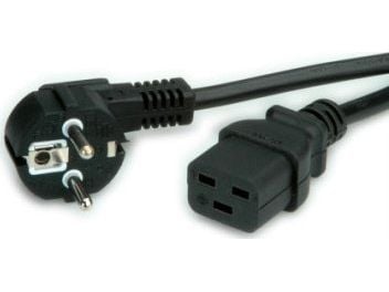 Value 19.99.1552, 2 m, CEE7/7, C19 liitin, 250 V