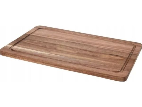 Excellent Houseware Puinen leikkuulauta action WOOD, 37 x 25 x 1,6 cm