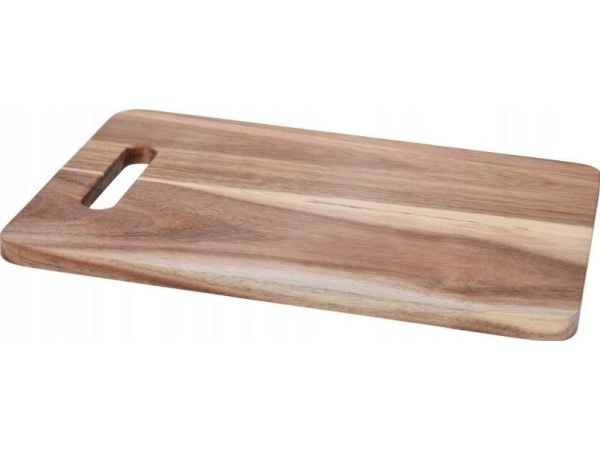 Utmerket Husutstyr skjærebrett Tre skjærebrett action WOOD, 30 x 20 x 1 cm