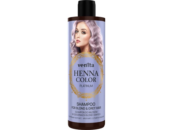 VENITA_Henna Color hårsjampo Platinum 300ml