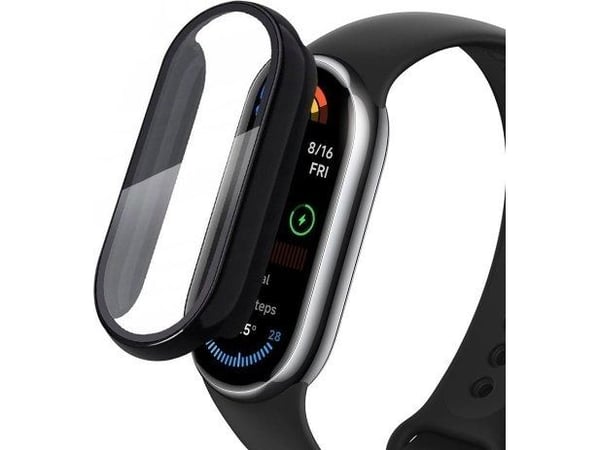 Xiaomi Smart Band-beskyttelsesveske 9/9 NFC Tech-Protect Defense360 Black