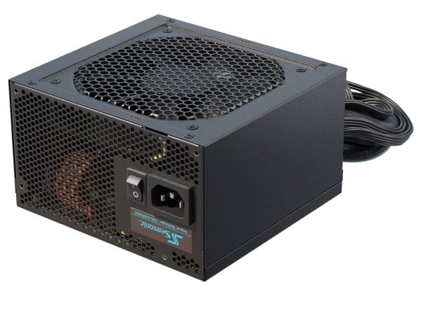 Seasonic G12 GM Series - Strømforsyning (intern) - ATX12V - 80 PLUS Gold - AC 100-240 V - 650 watt
