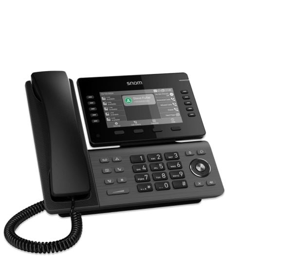Snom D815 VOIP-puhelin SIP o Virtalähdeyksikkö