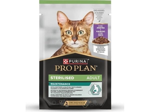 Purina Purina Pro Plan kissanruoka steriloinnin jälkeen Ankka 85g