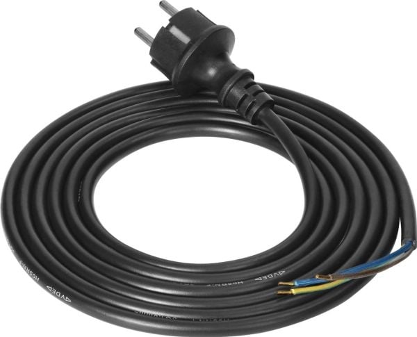 Orno Liitäntäkaapeli, kumipistoke, 3x1.5mm2, 3m