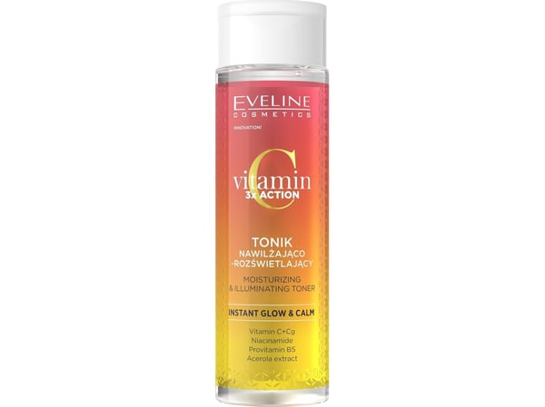 Eveline Vitamin C 3X Action toner återfuktande & lyster 200 ml