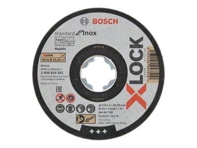 Bosch Standard for INOX WA 60 T BF - Skjæreplate - 115 mm - X-LOCK
