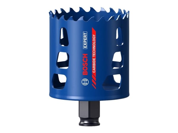 Bosch Expert Tough Material - Hole saw - for plast, murstein, soft tile, stainless steel sheets, wood with metal - 60 mm