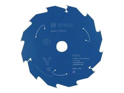 Bosch Expert for Wood - Sirkelformet sagblad - for tre - 160 mm - 12 tenner