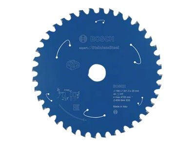 Bosch Expert for Stainless Steel - Sirkelformet sagblad - for rustfritt stål - 160 mm - 40 tenner