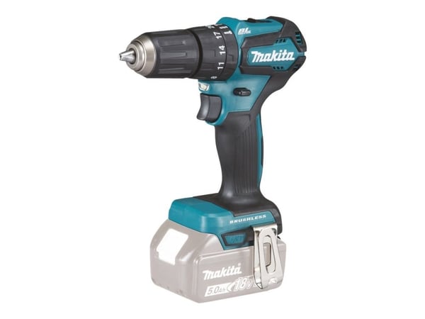 Makita DHP483Z - Hammerbor/driver - trådløs - 2 hastigheter - nøkkelfri borhylse 13 mm - 40 N·m - uten batteri - 18 V - SOLO