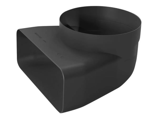 Neff Z861SI1 - 90 graders övergång från rektangulär till rund - för N 50 T46CB4AX2, T48CB1AX2; 70 T47TD7BN2, T48TD7BN2; 90 T58TL6EN2