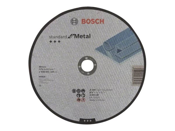 Bosch Standard for Metal A 30 S BF - Skjæreplate - for metall - 230 mm