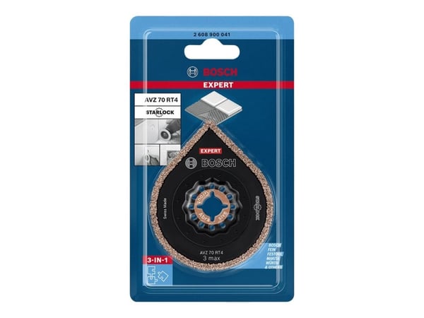 Bosch Expert 3 max AVZ 70 RT4 - Sanding plate - for morter - Starlock - grovkorn: 60 - 70 mm x 87 mm