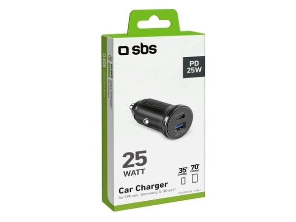 SBS PD billaddare 25W USB-C