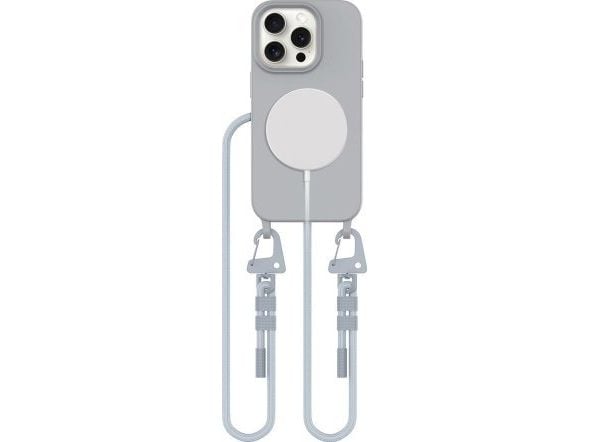 Tech-Protect MagNecklace MagSafe iPhone 15 Pro-deksel - Grå