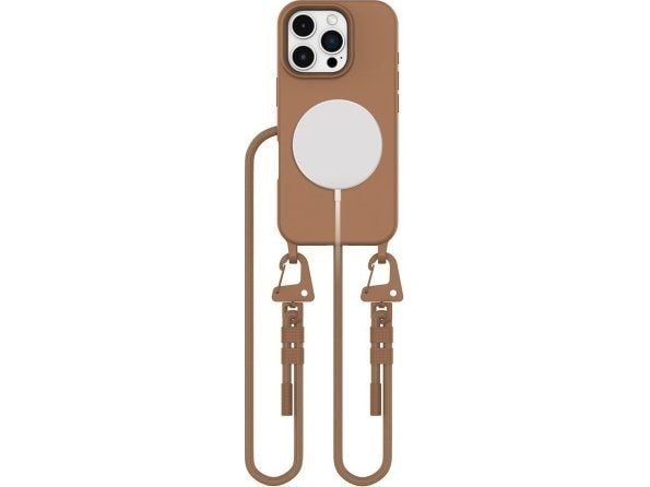 Tech-Protect MagNecklace MagSafe iPhone 16 Pro-fodral - Brun