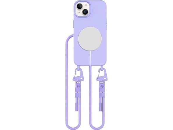 Tech-Protect MagNecklace MagSafe-deksel for iPhone 14 - lavendel