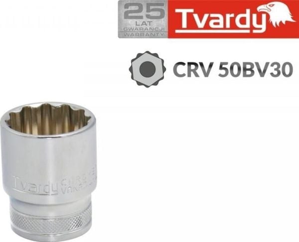 GEKO bit/hylse DWUNASTOKATNA 1/2" 12 mm TVARDY (10/100) T00143-12