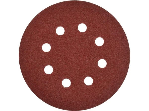 Geko slippapper för skiva 125 mm P220 - 8 hål (50/2000)