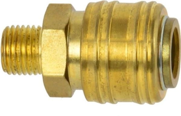 Geko snabbkoppling pneumatisk 1/4" typ hona utvändig gänga (G02985)