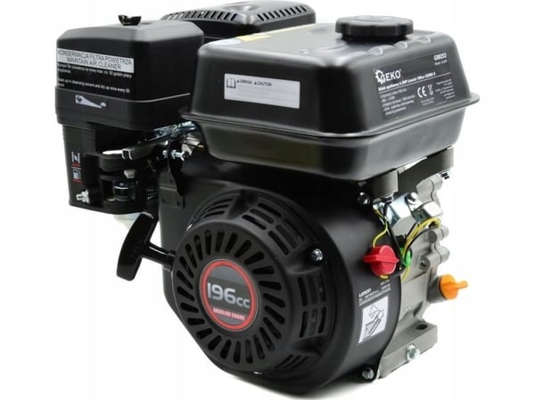 Geko bensinmotor 6,5HP Loncin 196cc 19mm EURO 5