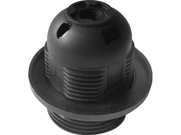 Orno termoplast E27 fat med krage, svart