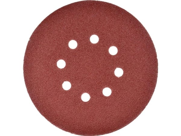 Geko 150mm P60 hiomapaperi rei'illä (G78631)