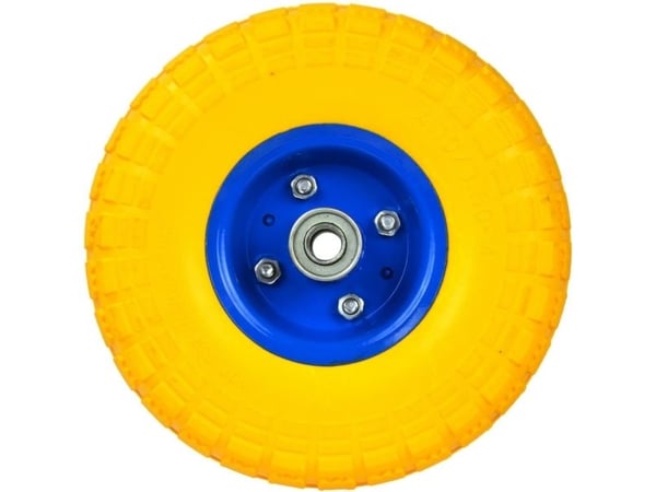 Geko hjul til trillevogn 3.50-4 PU hel gummi Geko hjul til trillevogn 3.50-4 PU hel gummi