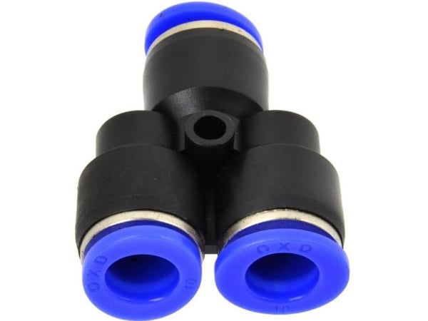 Geko automaattinen letkuliitin PU/PE tyyppi Y fi 10mm (G03063)