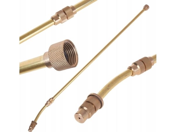 Geko teleskopisk lanse for sprøyter i messing 50–98 cm (200)
