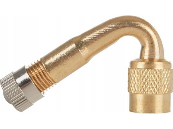 Geko skjøteende til pumping – messing vinklet 45° 8 mm (25/250)