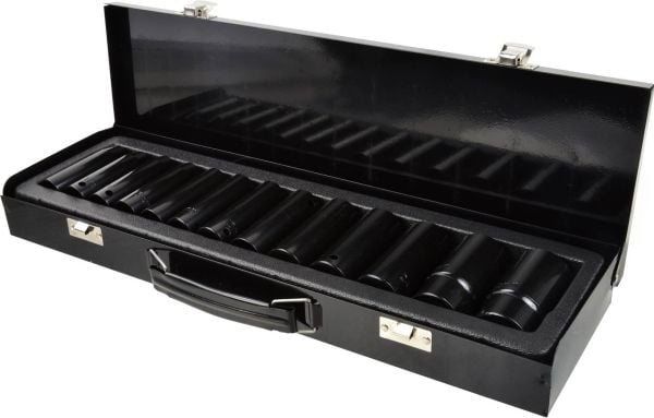 Geko pipeslagbits 1/2" 13 deler 10–30 mm Cr-Mo (G10501)