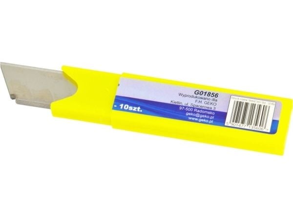GEKO kniver til høvel 18 mm x 0,5 mm 10 stk (1/20/400)