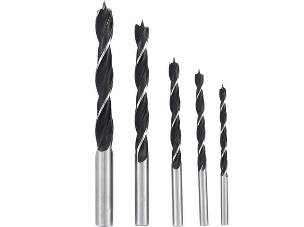 Wiertlo Geko bor komplett sett 5 stk. til tre 4–10 mm (200)