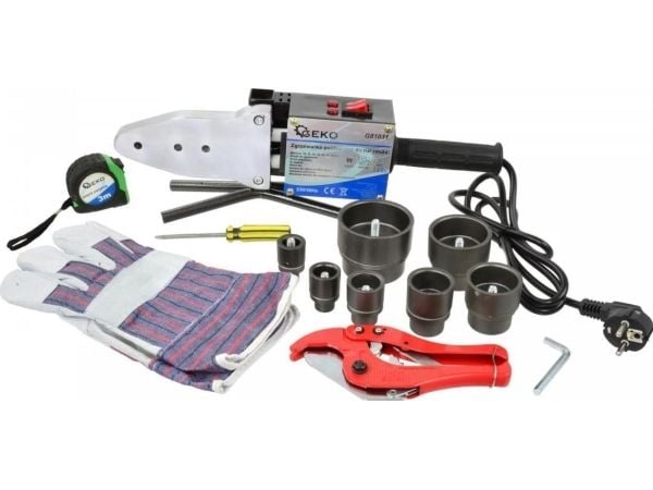 GEKO polyfusjonsveisverktøy for rør 16-63 mm (stor) GEKO(5) G81031