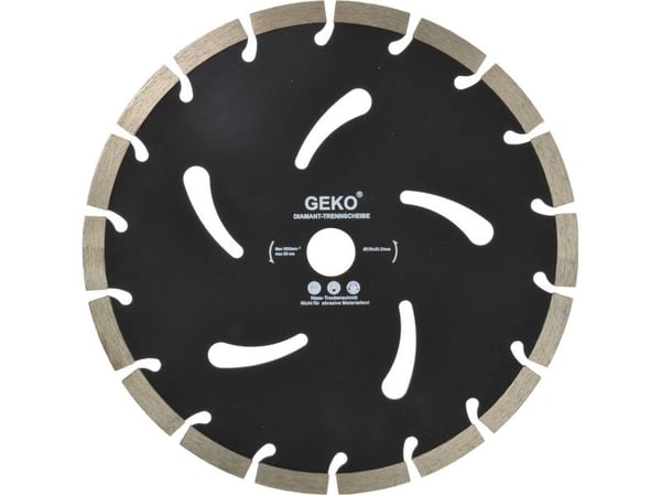 Geko diamantklinge 230x22,2x10 mm svart (G00284)
