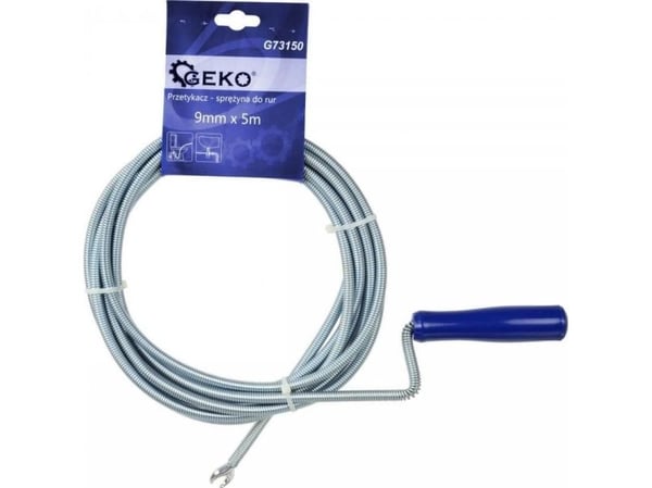 Geko propp - fjær til rør 9 mm x 5 m (10) G73150