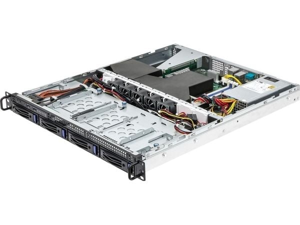 ASRock Rack 1U4LW-X570 - Server - rackmonterbar 1U - 1-veis - ingen CPU - RAM 0 GB - SATA - hot-swap 3.5" brønn(er) - uten HDD - AST2500 / Radeon G...