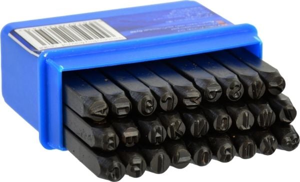 Geko numreringsetiketter 4 mm/27 el. (50)