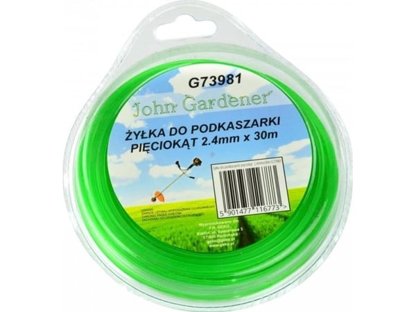 Geko ZYLKA til trimmer 2,4 mm x 30 m (10/80) G73981 GEKO