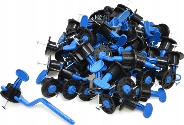 GEKO system for flislegging 50 stk klips + nøkkel