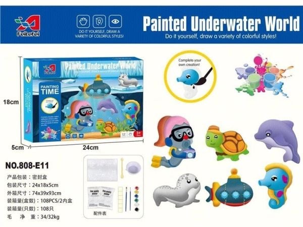 Nenurodyta_V Toy Creative Kit Ocean 7stk Zja300724